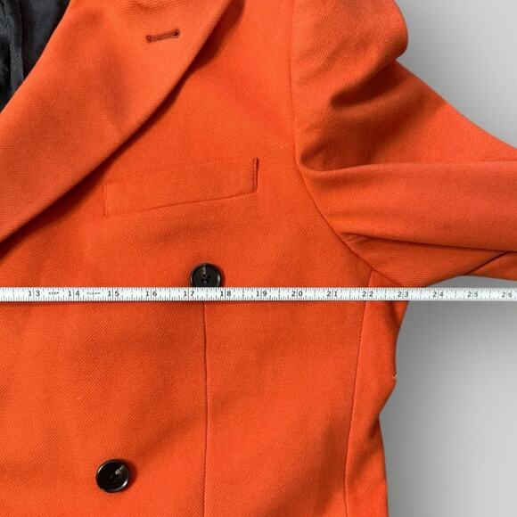 Cigar Couture Wool Long Coat sz L - Picture 11 of 12